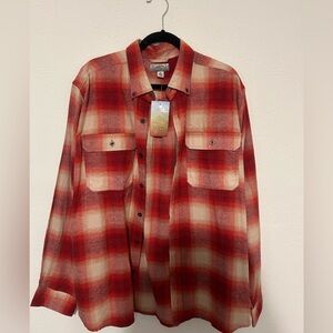 NWT OCEANCOAST flannel. Mens XL